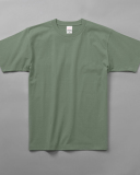 230g Fabric 17 Cotton Heavyweight Blank Shirt Round Neck Short-sleeved T-shirt Thickened Solid Color Pure Cotton Thread Parent-child T-shirt
