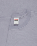 230g Fabric 17 Cotton Heavyweight Blank Shirt Round Neck Short-sleeved T-shirt Thickened Solid Color Pure Cotton Thread Parent-child T-shirt