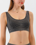 Hot Sale U Neck Women Slim Jeans Yoga Tops S-2XL