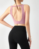 Hot Sale Women Running U Back Running Yoga Tops S-L