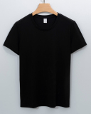 Women Solid Color EcoCosy Sorona 220g Modal Short Sleeve T-shirt S-3XL