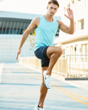 Men's Light Weight Sleeveless Quick Dry Marathon Track Field Training Vest S-2XL