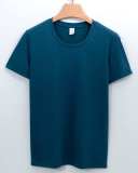 Women Solid Color EcoCosy Sorona 220g Modal Short Sleeve T-shirt S-3XL