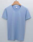 Women Solid Color EcoCosy Sorona 220g Modal Short Sleeve T-shirt S-3XL