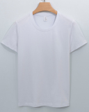 Women Solid Color EcoCosy Sorona 220g Modal Short Sleeve T-shirt S-3XL