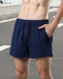 Men's Outside Lined Running Sports Shorts M-3XL