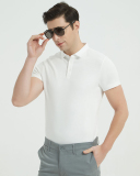 230g Cotton Polo Neck Short Sleeve Business Men's Short Sleeve Basic T-shirt S-4XL