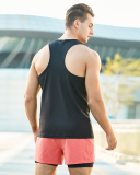 Men's Light Weight Sleeveless Quick Dry Marathon Track Field Training Vest S-2XL