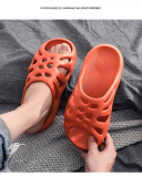 Wholesale Hollow Out Flat Round Toe White Slides & Flip Flops