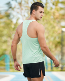 Men's Sleeveless Marathon Track Field Quick Dry Light Weight Vest S-2XL