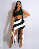 Ruffle Women Unique Women Summer Dress S-XXL