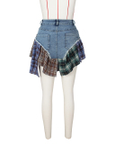 Jean Irregular Women Summer Shorts