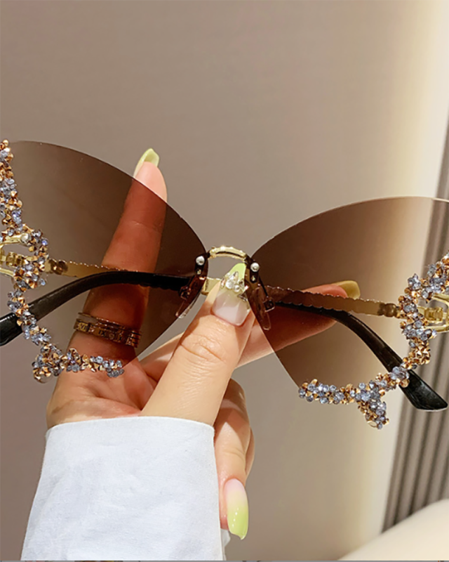 Butterfly Shape Women Shade Sunglasses