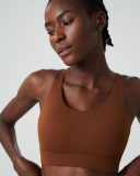 Hot Sale Breathable X Back Sports Bra Yoga Tops Back Zipper S-XL