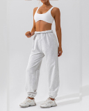 Casual Women Solid Color Cool Women Loose Pants Trousers S-XL