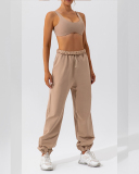 Casual Women Solid Color Cool Women Loose Pants Trousers S-XL