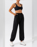Casual Women Solid Color Cool Women Loose Pants Trousers S-XL