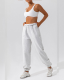 Casual Women Solid Color Cool Women Loose Pants Trousers S-XL