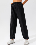 Casual Women Solid Color Cool Women Loose Pants Trousers S-XL