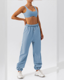 Casual Women Solid Color Cool Women Loose Pants Trousers S-XL