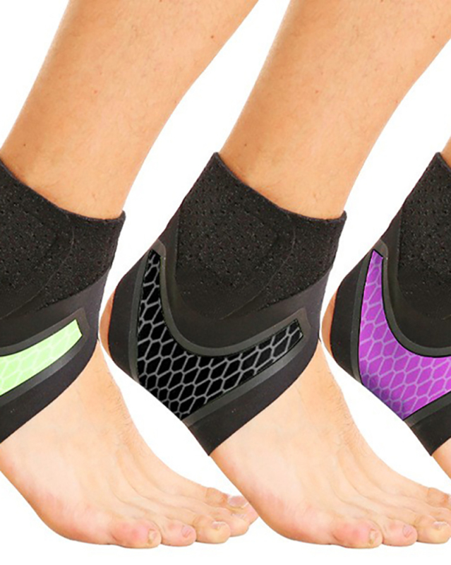Ankle Support Breathable Compression Ankle Brace for Men and Women, Elastic Sprain Foot Sleeve for Sports Protect, Arthritis, Plantar Fasciitis, Achilles tendonitis, Recovery