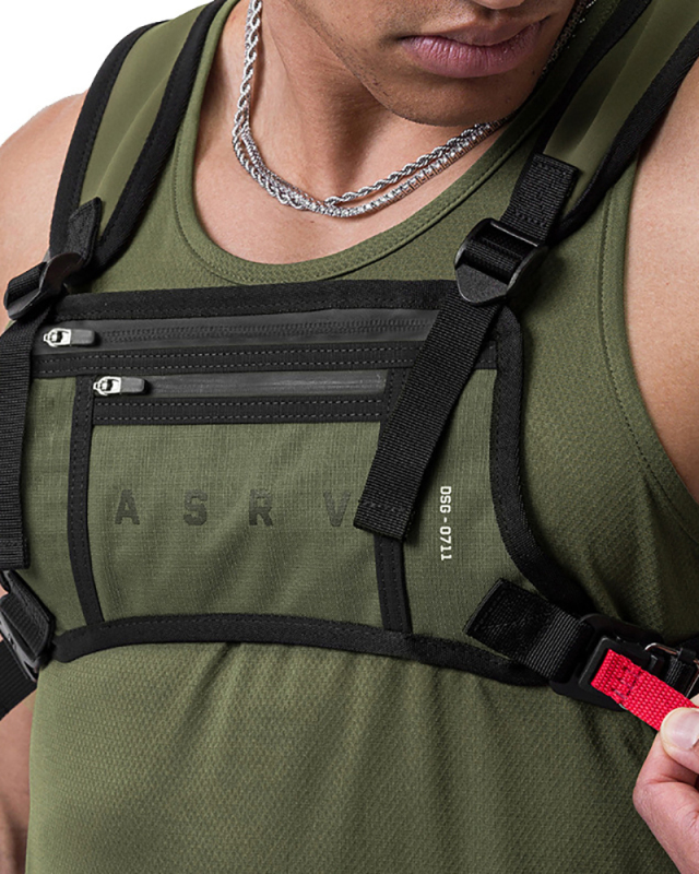 Tactical Backpack Multi-Functional Waterproof Wear-Resistant Men's Sports Chest Outdoor Mountaineering Fitness Bag