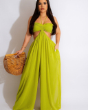 Chiffon Women Summer Hot Loose Style Jumpsuit Hot Sale