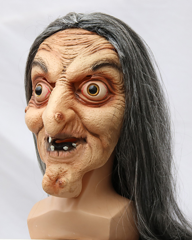 Halloween Costume Cosplay Latex Scary Decoration Mask