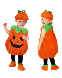 Children's Halloween Pumpkin Baby cosplay Cute Costume 80-150cm