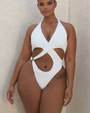 Solid Color Women New One Piece Bikini