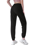 Summer Thin Loose Side Pocket Quick Dry Sports Running Joggers Pants S-XL