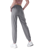 Summer Thin Loose Side Pocket Quick Dry Sports Running Joggers Pants S-XL