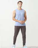 New Running Fitness Training Quickly Dry Long Pants Black Gray Navy Blue S-2XL