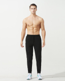 New Running Fitness Training Quickly Dry Long Pants Black Gray Navy Blue S-2XL