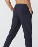 New Running Fitness Training Quickly Dry Long Pants Black Gray Navy Blue S-2XL