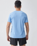 Hot Sale Solid Color Men's Quick Dry Sports Short Sleeve T-shirt S-3XL
