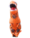 Halloween Costume Brown Tyrannosaurus Rex Dinosaur Inflatable Costume