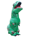 Halloween Costume Brown Tyrannosaurus Rex Dinosaur Inflatable Costume
