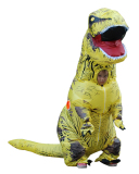 Halloween Costume Brown Tyrannosaurus Rex Dinosaur Inflatable Costume