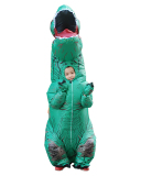 Halloween Costume Brown Tyrannosaurus Rex Dinosaur Inflatable Costume