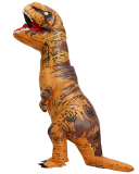 Halloween Costume Brown Tyrannosaurus Rex Dinosaur Inflatable Costume