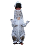 Halloween Costume Brown Tyrannosaurus Rex Dinosaur Inflatable Costume