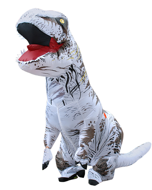 Halloween Costume Brown Tyrannosaurus Rex Dinosaur Inflatable Costume