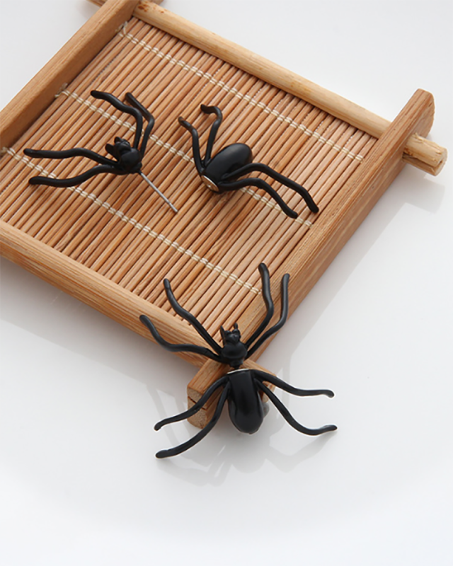 Piercing Spooky Alternative Earrings Halloween Jewelry Spider Earrings