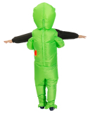 Green Alien Inflatable Costume Party Spooky Costume