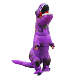 Halloween Costume Brown Tyrannosaurus Rex Dinosaur Inflatable Costume