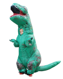 Halloween Costume Brown Tyrannosaurus Rex Dinosaur Inflatable Costume