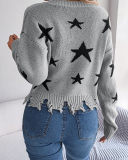 Long Sleeve Women V-neck Sweater Top
