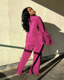 Long Sleeve Women New Autumn Long Sleeve Pant Set  S-XL