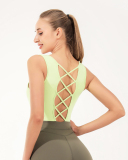 Hot Sale New Style Cross Back Slim Line Aerial Yoga Jumpsuit Green Blue S-XL
